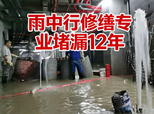 丰都地下室防水堵漏案例