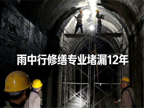 丰都隧道堵漏案例